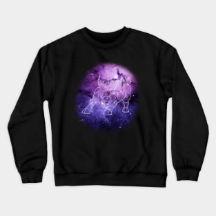 Taurus Zodiac Armour Sign Crewneck Sweatshirt